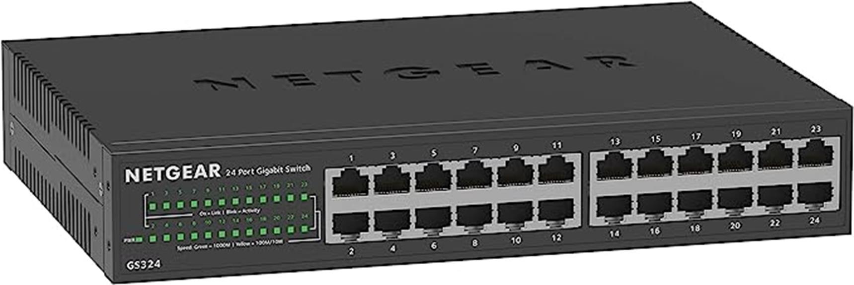 dependable and quiet network switch