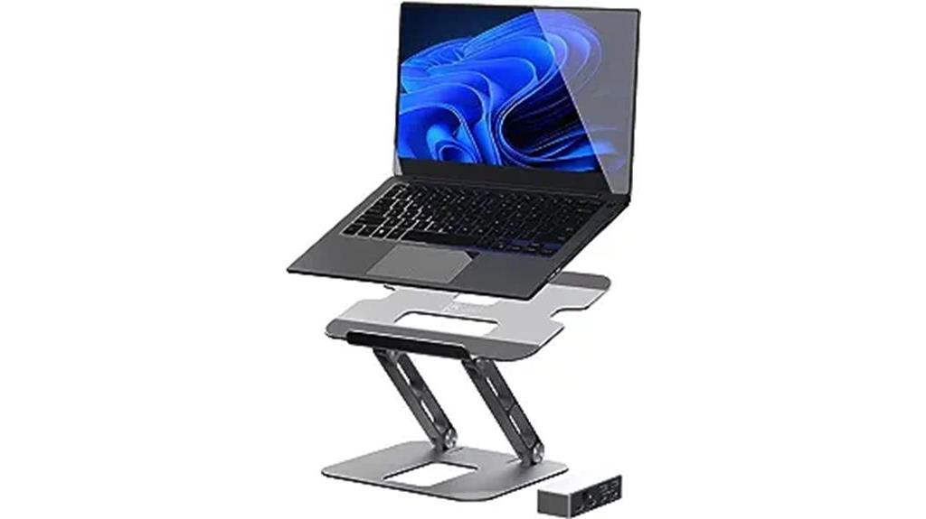 improved laptop stand features