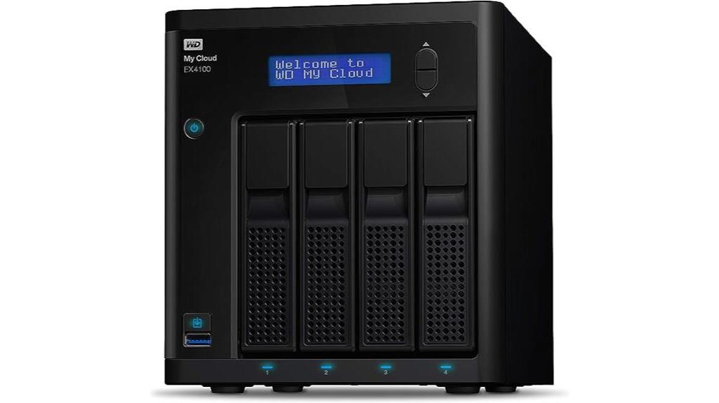 in depth review of wd my cloud ex4100 nas