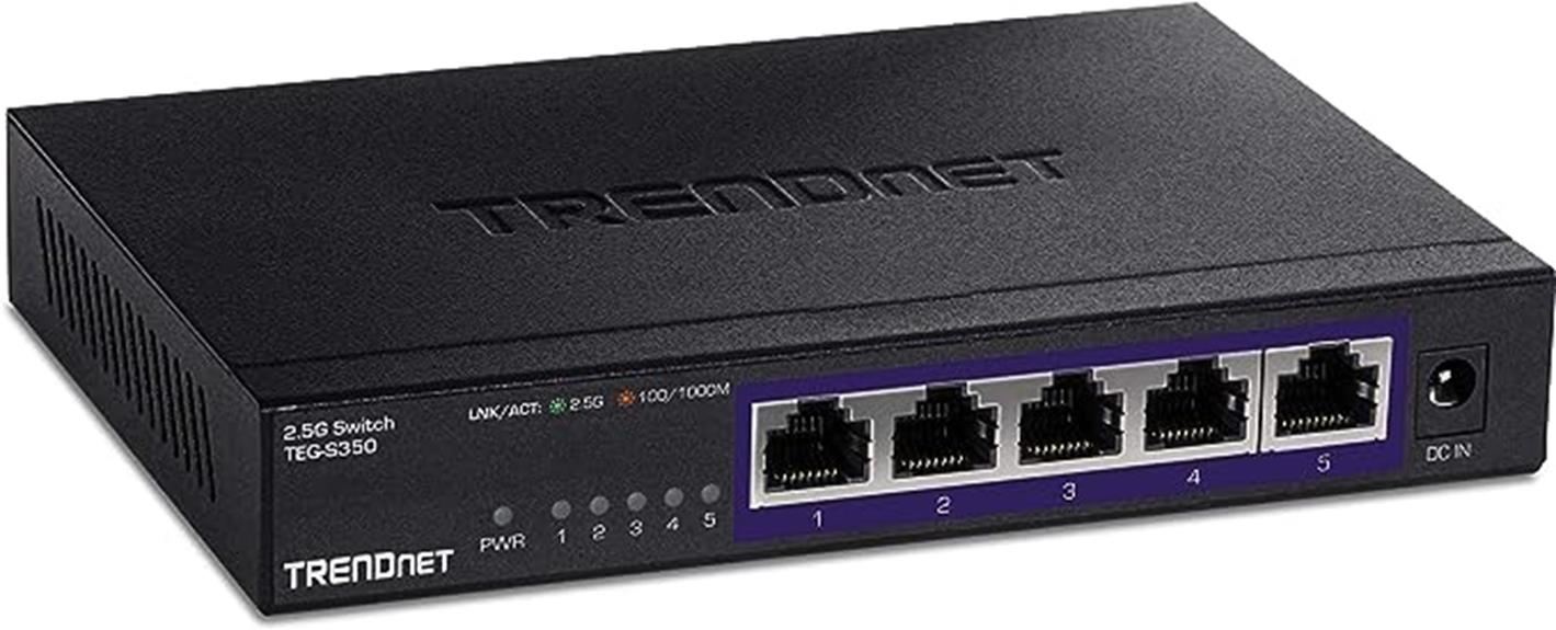 trendnet 2 5g switch review