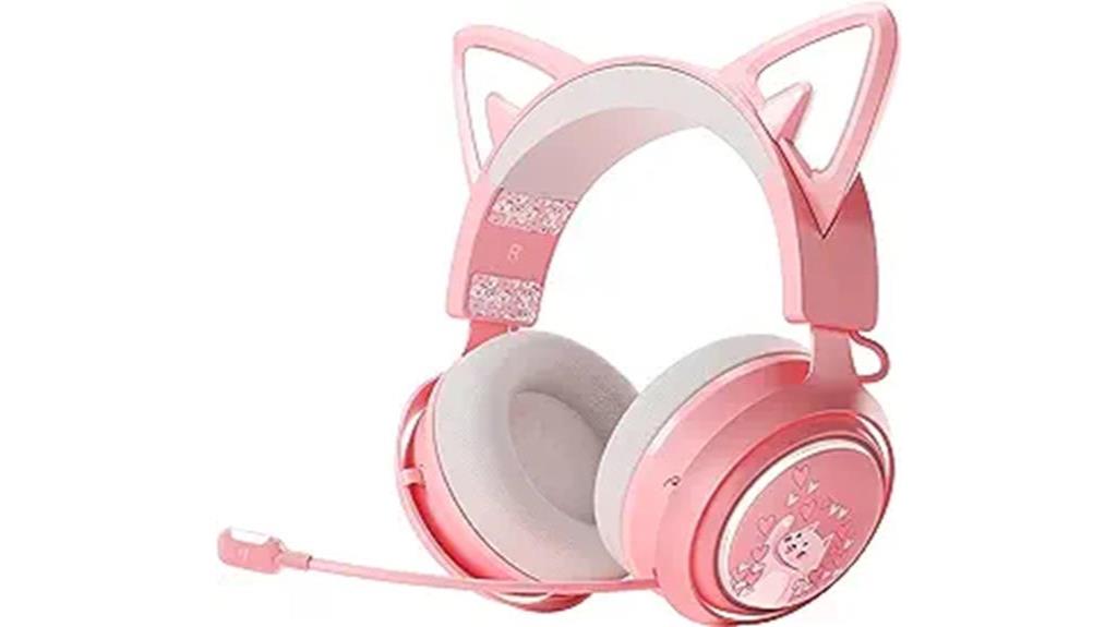 wireless cat ear headphones