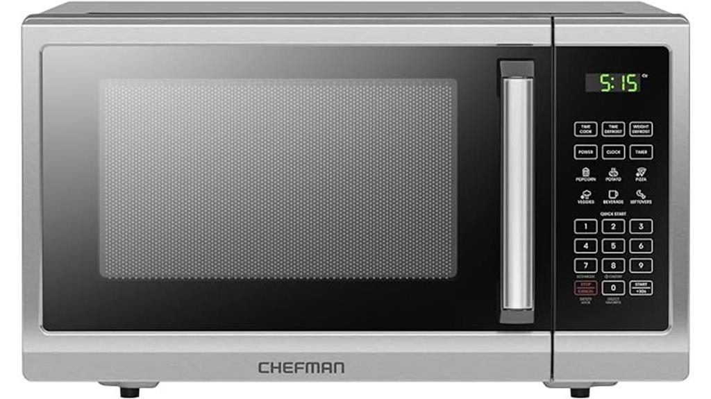 detailed review of chefman microwave