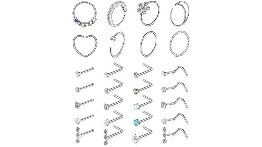 quality nose rings variety