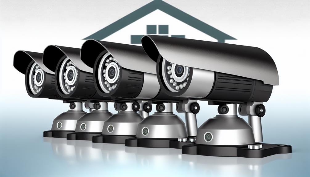 top 4 home security cameras