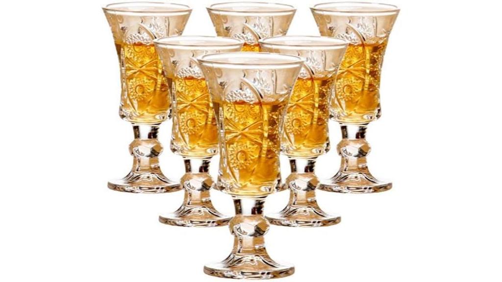 set of 6 glasses