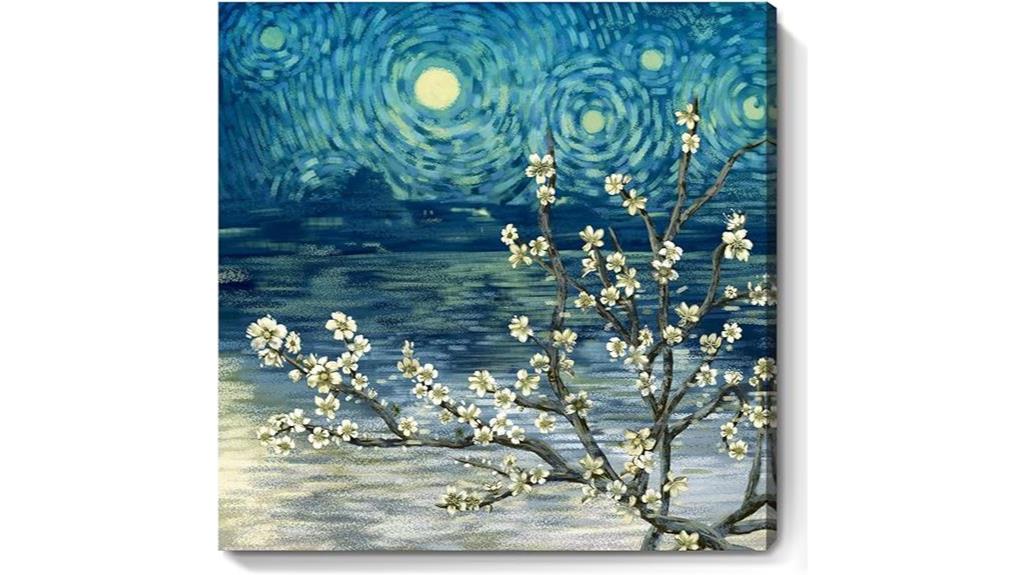 starry night almond blossom