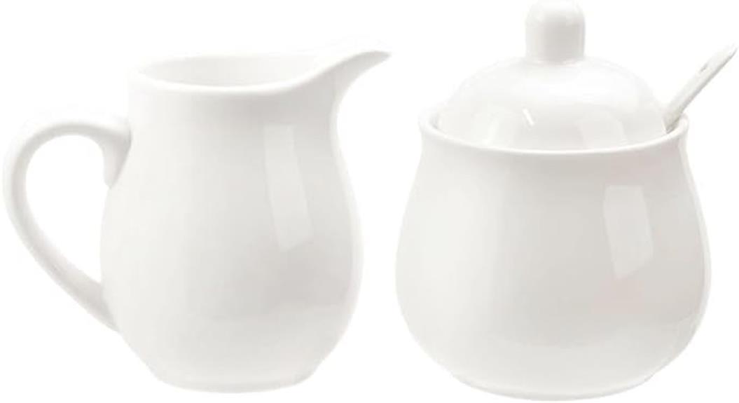 stylish ceramic coffee set