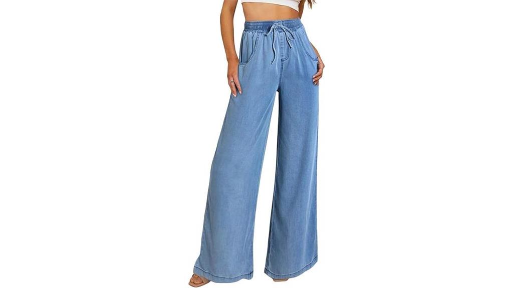 trendy high waisted jeans